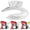 HOMGEN Protezione Versatore per KitchenAid 4,5 e 5 Quart Frullatore con Testa Ribaltabile Protezione dagli Schizzi Trasparente Perfetta per Ciotola in Acciaio Inox Kitchenaid Ciotola in Vetro