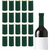 QUARKZMAN 150pz PVC Termo Termo Termo Capsule Vino Bottiglie Sigillatura Vino Termo Tappi per Vino Bottiglie Vetro Vino Cantine Casa 30x60mm Verde