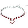 Generisch Collare Chiusura Collare Collare Gioielli per Cuccioli Cuccioli Brillanti Strass Gatto Matrimonio Collare Animale Domestico Collare Luminoso Cane (