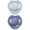Difrax LOVI Ciuccio Dinamico 18+ Mesi - Azzurro & Marine - 2 Pezzi
