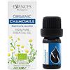 Essences Bulgaria Olio Essenziale di Camomilla Biologico - Blu 5ml Matricaria recutita | 100% Puro e Naturale | Non Diluito | Grado Terapeutico | Fattoria a Conduzione Familiare | Distillato a Vapore