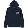 Timberland Hoodie 2 Tier 3 Maglia di Tuta, Black, XL Uomo