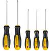 Cosyall Set di cacciaviti triangolari da 5 pezzi, punta per cacciavite a punta magnetica 1,8 mm 2,0 mm 2,3 mm 3,0 mm per strumenti di riparazione batteria giocattolo