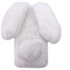 BLOTECH Peluche Custodia Cover Compatibile con ZTE Blade A33s,Custodia Coniglio Peluche per ZTE Blade A33s, Custodia Peloso Carino Protettiva Fluffy Cover Bambine Copertura Caso - Bianco