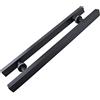 Hoopever 61 cm quadrato rettangolare forma in acciaio inox tirare cancello d'ingresso maniglia lunga moderna commerciale interno esterno porta T bar tirare spinta due lati in vetro maniglia per porta in vetro
