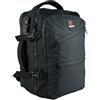 CabFit ® The Nomad - Zaino da viaggio Cabina Aereo 40 x 20 x 25 compatibile con Ryanair Vueling Easyjet, lucchetto antifurto Code Lock, porta USB e impermeabile e resistente, zaino uomo e donna, nero,