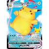 Pokemon Celebrazioni Surf Pikachu VMAX, 25° compleanno, arte completa olografica rara VMAX + biglietto a sorpresa
