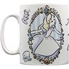 Disney Pyramid International Tazza in Ceramica Alice nel Paese delle Meraviglie Modello Frame, Multicolore