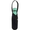 NERTHUS FIH 683 Borsa in Neoprene per Bottiglie a Doppia Parete, Colore: Nero, 7,5 x 7,5 x 21 cm