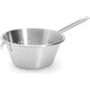 De Buyer - Scolapasta in acciaio inox con manici, Ø 24 Cm Conique diamètre 28