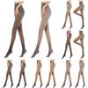 Dasongff 2 Paia Collant Termici Donna Effetto Velato (Linea di cucitura del cavallo), Calze Termiche Donna Invernali, Collant Felpati con Piede Leggings Compressione Graduata 200 300 Denari