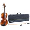 GEWA Set Viola Allegro VA1 - 40,8 cm pronto per suonare, incl. custodia per viola, archetto Massaranduba, corde Thomastik Infeld AlphaYue
