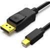 BENFEI Cavo Mini DisplayPort a DisplayPort 1,8 metri, Mini DP (compatibile con Thunderbolt) a cavo DP maschio a maschio Cavo placcato in oro, supporta 4K@60 Hz, 2K@144 Hz