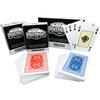 Poker Night Pro 2 Mazzi di Carte da Gioco Professionali Poker Night Pro - 100% Plastica Impermeabile - (1 x Rosso / 1 x Blu) | 55 Pezzi per Mazzo Inclusi 3 Jolly | Indice Regolare | Qualità Casino