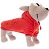Ferribiella Spa Ferribiella Felpa per Cani Boss Rosso Ruggine, 35-cm