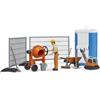 BRUDER 62008 CANTIERE STRADALE CON PERS.