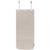 Brabantia - Coperta Steaming appendibile - Termoresistente per la Stiratura a Vapore dei Capi - Ganci, Strato Protettivo Posteriore e Passanti per Le grucce - 110 cm x 50 cm - Grey