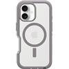 OtterBox Cover Defender XT MagSafe per iPhone 16, Trasparente/Grigio | Custodia con MagSafe, resistente a cadute, ultra robusta, testata 7x vs le norme anti caduta MIL-STD 810G