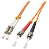 Lindy Cavo Fibra Ottica OM2 LC/ST - 50/125, 1m