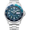 Orient Sports Kamasu Arabic - Orologio Da Uomo Automatico a Carica Manuale Impermeabile Bracciale e Cassa In Acciaio Metallizzato Quadrante Blu - RA-AA0818L39B RA-AA0818L