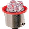 Lampa 98333 4 LED Micro Lampada, 24V, BA9S, T4W, Rosso, D/Blister, Confezioni da 2