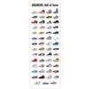 Grupo Erik: Poster Sneakers Hall of Fame | Poster da parete Gamer, 53 x 158 cm, con cornice e lucida, Regalo da Gamer