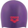 Arena Long Hair cap, Cuffia Ampia Unisex-Adult, Multicolore, Plum-Bright_Coral