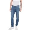 Replay Jeans Anbass Slim Fit da Uomo con Power Stretch, Blu (Medium Blue 009), W29 x L30