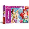 Trefl, Bella Giornata 30 Pezzi-Puzzle Colorato con le Principesse Disney, Divertimento Creativo, per Bambini dai 3 anni, Multicolore, 18308