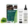 ZUCCARI Srl ALOECOLOR 7,1 BIONDO CENERE TINTA PERMANENTE CAPELLI COLORE AD ALTA PIGMENTAZIONE 50 ML + RIVELATORE ALOEOSSIGENATA 75 ML + SHAMPOO ALOECARE 15 ML + GUANTI