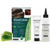 ZUCCARI ALOECOLOR 5,66 CASTANO CHIARO ROSSO INTENSO TINTA PERMANENTE CAPELLI COLORE AD ALTA PIGMENTAZIONE 50 ML + RIVELATORE ALOEOSSIGENATA 75 ML + SHAMPOO ALOECARE 15 ML + GUANTI