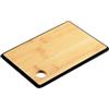 KESPER | Tagliere in bambù, dimensioni: 23 x 15 x 1 cm, colore: marrone, nero | 58260