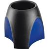 Han 1753-34 - Porta matite/porta penne, porta oggetti Delta, in polistirolo 49 x 88 x 49 mm, nero/blu