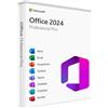 MICROSOFT Office 2024 Professional Plus 32/64 Bit - Licenza Microsoft