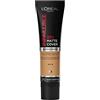 L'Oréal Paris Fondotinta Infaillible 32H Matte Cover, Make-Up dal Finish Matte Copertura Totale sulla Pelle, 310 Warm Undertone, 30 ml