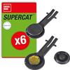 SWISSINNO Esca di ricambio per trappola per topi SuperCat: prodotto alimentare non tossico, innocuo per bambini e animali domestici: set da 6