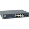 LevelOne GEP-1221 switch di rete Non gestito Gigabit Ethernet (10/100/1000) Supporto Power over (PoE) Nero [GEP-1221]
