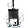 Pelican Marine - Custodia impermeabile IP68 (formato XL) - Custodia impermeabile flottante per iPhone 15 Pro Max/ 14 Pro Max/ 13 Pro Max/ 12/ S23 Ultra/Pixel 7/ Smartphone - Cordino staccabile - Nero