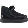 MOU ESKIMO SNEAKER BOLD GLITTER LOGO - MU.FW411001A - nero