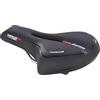 Prophete Wittkop Medicus Twin 1.0, Sella da Trekking, Sella per Bicicletta, Inserto in Gel ed elastomero, Imbottitura a 5 Zone, Colore Nero