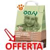 Oasy Lettiera Vegetale Cellulosa e Lieviti Naturali - Sacco Da 6 Lt - CONFEZIONE RISPARMIO