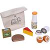 CHRISTIAN TANNER Tanner der kleine Kkaufmann Tanner Deco - Set da picnic in sacchetto di cotone, da tagliare, accessori per negozi commerciali, design alimentare, 0933.0