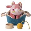Lilliputiens Peluche Lilliputiens Jeanne Gatto E Cestino