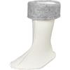 Playshoes Innenschuh Regenstiefel, Calzini per Stivali Bambini Unisex, Bianco, 33