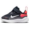 NIKE Revolution 7 (TDV), Basso Unisex-Bambini, Dark Obsidian White Bright Crimson Black, 18.5 EU