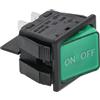 HorecaForniture Interruttore Bipolare Verde 16A 250V 3319972