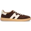 HOGAN - COOL Sneaker uomo marrone in suede