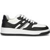 HOGAN - H630 Sneaker donna nera/bianca in pelle
