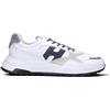 HOGAN Sneaker uomo bianca/blu in pelle