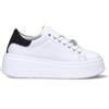 OTTANT8,6 Sneaker donna bianca/nera in pelle